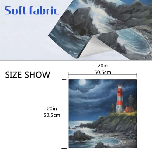 Servilletas de Tela Cuadradas Satinadas Pack x6 50.5 cm miniatura 7