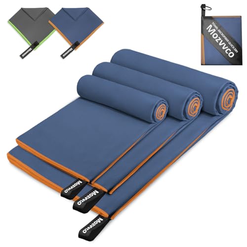 Morbido & Delicato sulla Pelle: ogni telo mare microfibra è realizzato in materiale di alta qualità, morbido e liscio al tatto, inodore e antibatterico. Offre alla pelle un tocco confortevole. Questo telo palestra è molto facile da curare, lavabile in lavatrice, durevole e resistente all'usura, e mantiene un tocco morbido anche dopo molti lavaggi.