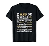 Anniversaire 6 ans de mariage noces de chypre tee