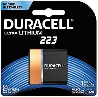 Duracell 223, CR-P2 Battery