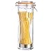 Kilner Facetted Glassware Spaghetti Jar, 74-1/2-Fluid Ounces