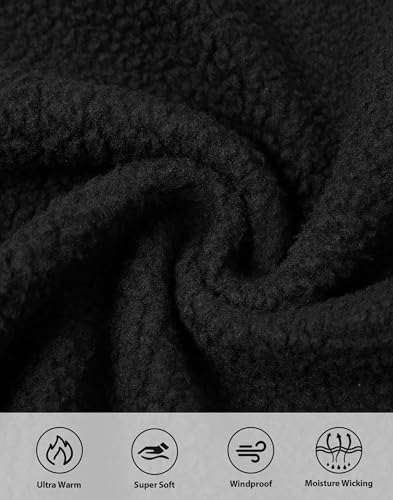 Pioneer Camp Men's Sherpa Fleece Full Zip Up Jacket with Hood Chest Pocket Winter Warm Thick Outwear Coat Hiking Climbing4