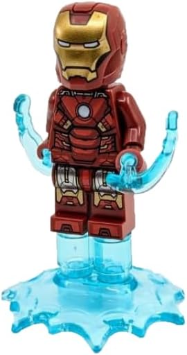 Superheroes: Iron Man Mark 7 Armor Minifigure with Power Blasts