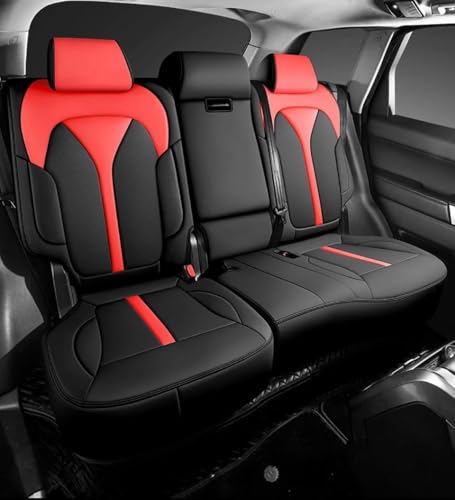 Protection siège auto noir rouge pour intérieur Hyundai Accent I30 I40 - 3