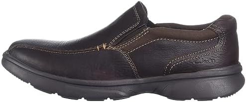 Clarks Men's Bradley Step Loafer, Brown Tumbled Leather, 7 | Image 7