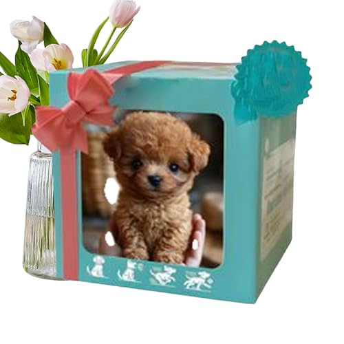 Generisch Giocattolo per cani per bambini, Interattivo Elettronico Giocattoli Con Guinzaglio Che Corre Bambini E Abbaia, Robot realistico Cucciolo Elettronico Peluche Regalo Ragazza