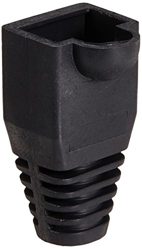 Platinum Tools 105083 RJ45 Boot 6.5mm Max OD, Black, 100-Pack