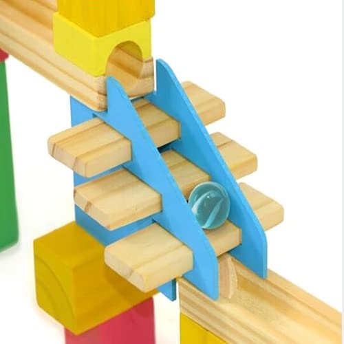 Brinquedo Criativo Corrida de Bolinha Master em Madeira 5+