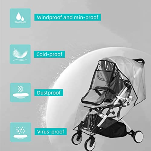 Regenschutz-fur-Kinderwagen-Universal-Regenverdeck-fur-buggy-Regenhulle-fur-Kinderwagen-Regenhaube-fur-alle-Jogger-mit-Fenster-und-Doppel-Reisverschluss-Gute-Luftzirkulation-Schadstofffrei