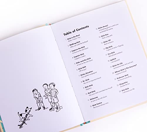 100 Games To Play With A Stick [A Hilarious Parody Book & Gag Gift] #TOP2