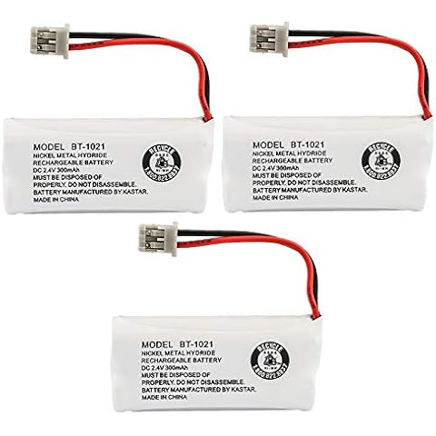 New Uniden BT-1021 Cordless Handset Battery (3-Pack) Cover