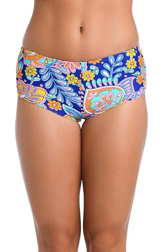 Hobie Women's Standard Solid Hot Pant Bikini Swimsuit Bottom