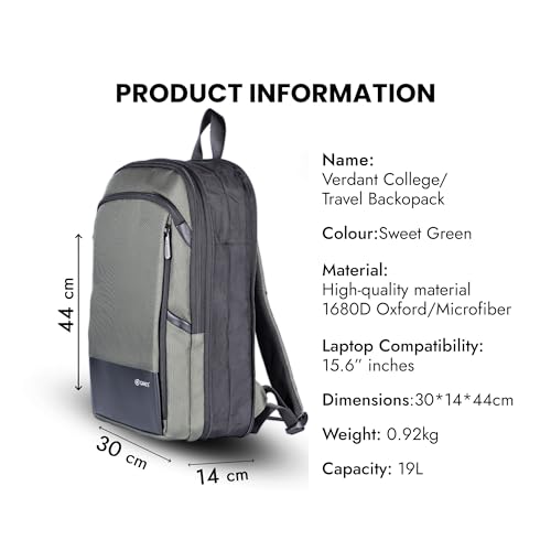 Image of Gang's Laptop Bag | 19L | Backpack Bag, Backpack Bags for Women, Laptop Bag 15.6 inch, Backpack, Backpack for Men, Laptop Bags for Women Office Use, Laptop Bags