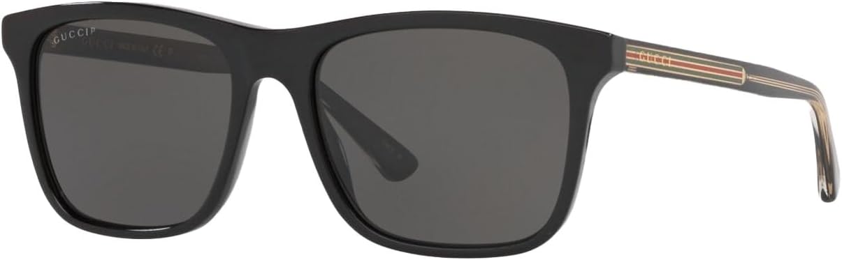 Gucci GG0381SN Black/Grey 57/18/145 men Sunglasses - Image 2