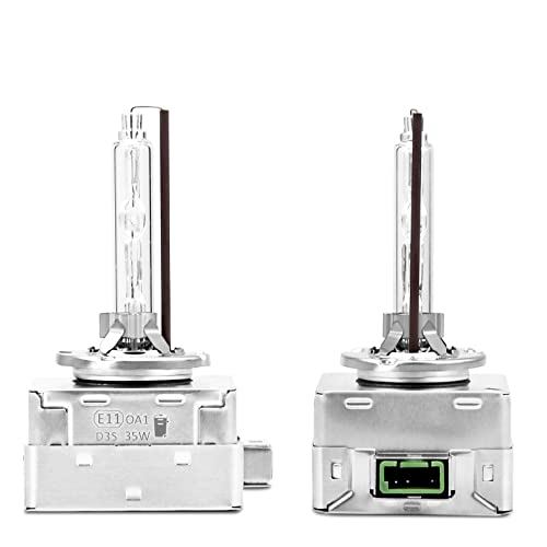 D-Lumina D3S Lot de 2 ampoules xénon 5000 K 12 V 35 W OEM HID + 50 % de lumière en plus