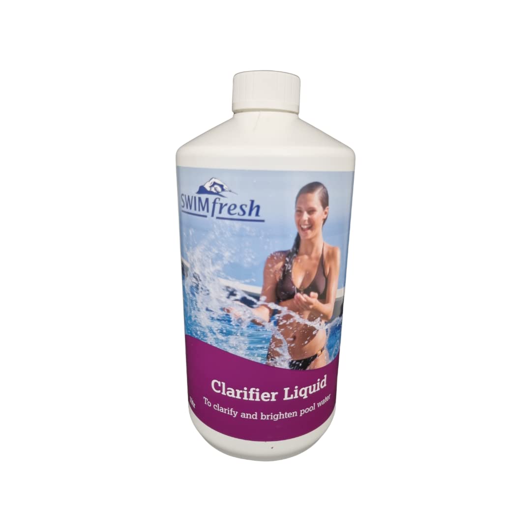 Swimfresh 1L Clarifier Liquid for Swimming Pools, Hot Tubs and Spas