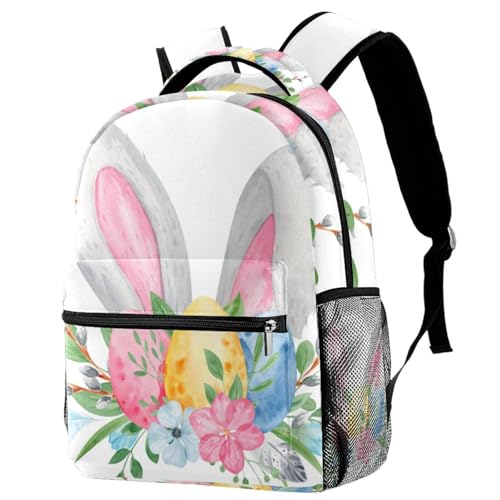 Sac à dos aquarelle avec œufs de Pâques idée cadeau pour filles