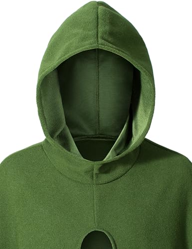 Disfraz capa con capucha medieval para niños miniatura 6