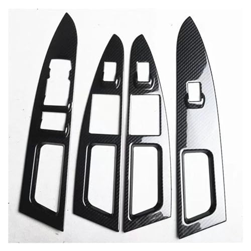 Autocollant lève-vitre voiture bouton garniture de protection anti-rayure Mondeo 2013-2017 noir