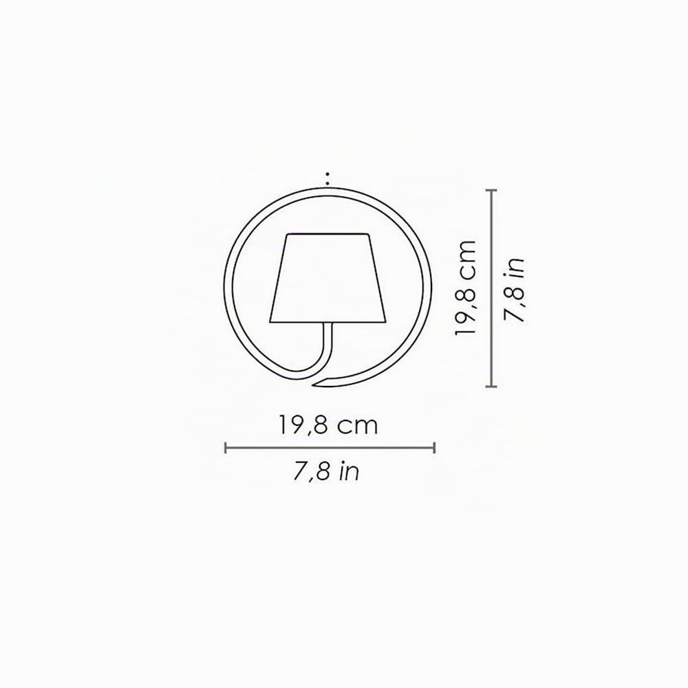 Zafferano Poldina Lampada Ricaricabile LED a Sospensione, Corpo in Alluminio, Protezione IP54, Adatta per Uso Esterno/Interno, Regolabile, Presa EU 2.2 W, Grigio [Classe di efficienza energetica A++]