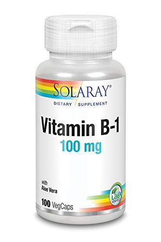 Solaray Vitmin B-1 100mg | 100 VegCaps