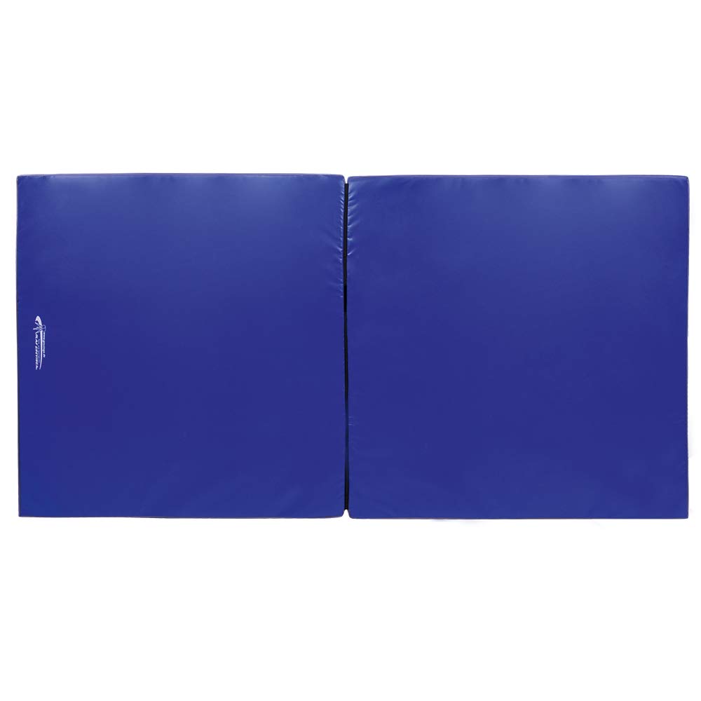 Grevinga Klappbare Turnmatte RG 35 – 200 x 100 x 8 cm - Made in Germany - Faltbare Gymnastikmatte für Fitness, Sport und Gymnastik, Rutschfest und Platzsparend, Weichbodenmatte