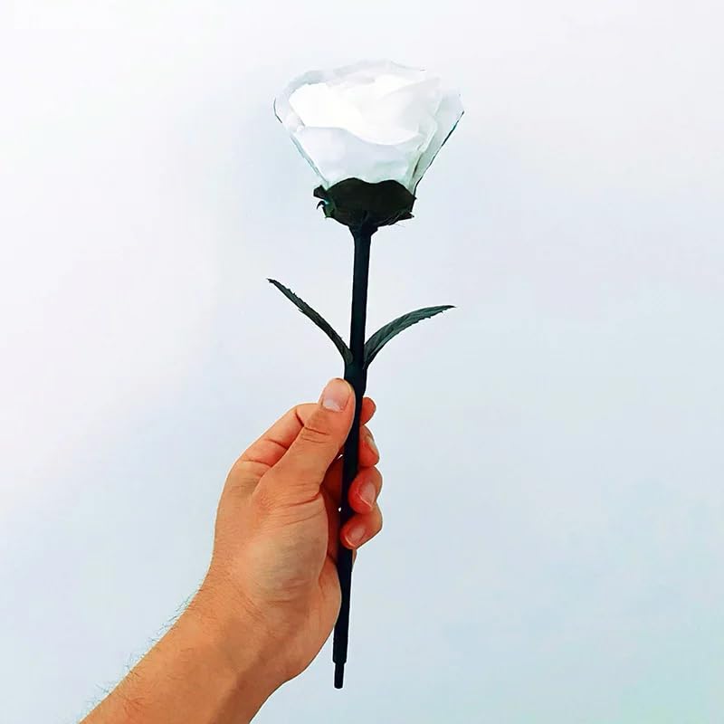 Rainbow Rose Trucos de magia Cambio de color Dos veces Flor Mago Mago Mago Primer Plano Ilusiones Trucos Trucos Mentalismo Accesorios