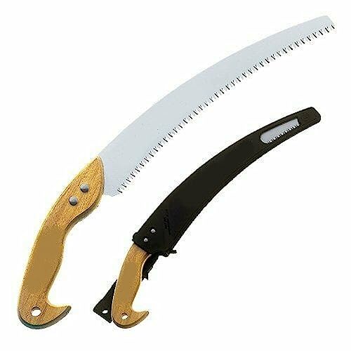Image of Heavy Duty Garden Hand Pruning Saw Cutter | | Comfort wood Handle | Designed for Single-Hand Use | Perfect for Trimming Trees, Pruning Tree Branch and More