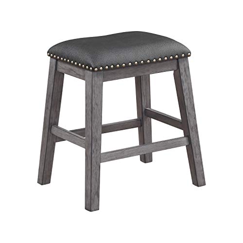 Lexicon Gala Counter Height Stool (Set Of 2), Gray #TOP2