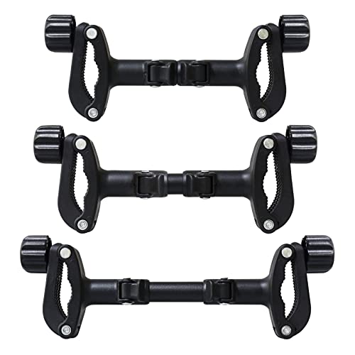 Baby Stroller Connector,Twin Stroller Connectors,Detachable Double Cart Connector, Lightweight Double Stroller Adapter (Black) #TOP18