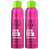 Bed Head by TIGI Superfine Headrush Shine Mist Hair Spray - For Extreme Gloss - For All Hair Types & Lengths - Finish on Dry Hair - Premium Hair Care Products for Women & Men - 5.3 oz (2 Pack)