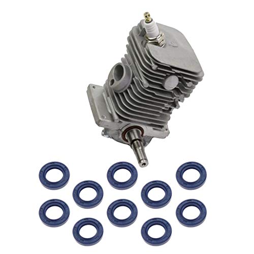 B Blesiya 20Pcs Chainsaw Crank Oil Seal w/Engine Motor Cylinder Crankshaft Fit Stihl