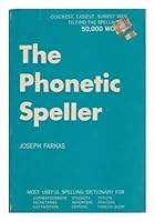 The phonetic speller B0006BVASO Book Cover