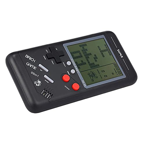 Image of RS-99 Classic Game Console Tetris Game Block Game Puzzle Games Handheld Game for Children Built-in 26 Kinds of Games (Black) -Layfoo