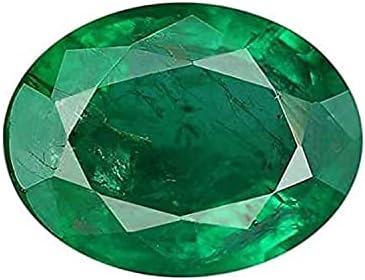 S Kumar Gems & Jewels Certified 6.50 Ratti Certified Panna (Green Emerald Stone) Original Birthstone/Stone for Astrology