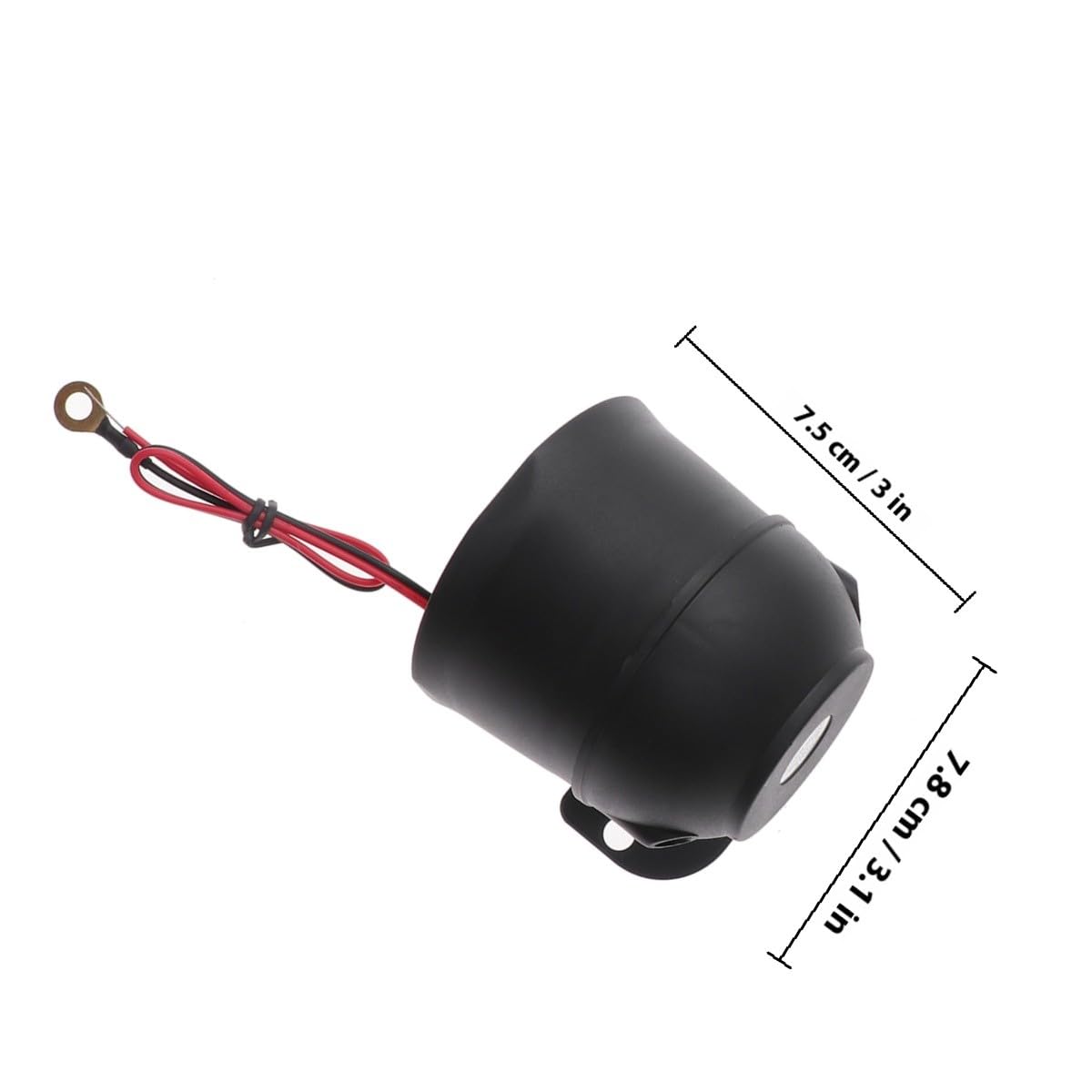 Allarme Sonoro e Luminoso per Auto in Plastica LED | Allarme Garage per Auto, Funzione Re-arm e Indicatore Led, Sistema Antifurto per Veicoli