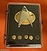 STAR TREK COMMUNICATOR + RANK PIN SET 6teilig im Etui