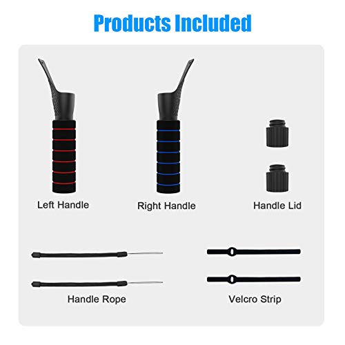 Tinello Garras de extensão de cabo duplo VR compatíveis com Oculus Quest para Quest 2 ou para contro