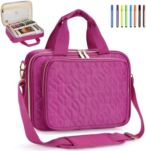 Elegant Bible Cover for Women and Men, Protective Book Case Church Bag with Handle and Zippered Pocket, Perfect for Daily Devotion and Study(Purple)