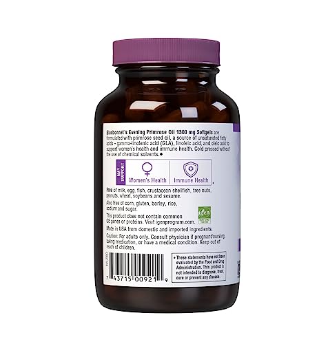 Bluebonnet Nutrition Evening Primrose Oil 1300 Mg #TOP2