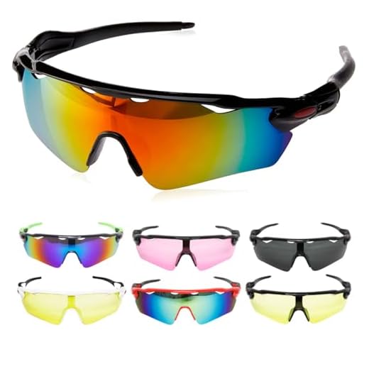 Óculos Esportivo Sol Bike Ciclismo Proteção Uv Sol (VERMELHOC/LENTECOLORIDA)