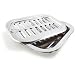 Sur La Table Stainless Steel Broiler Pan 246597-1, 12" x 9", 12"x9"