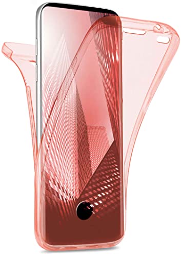 Coque Samsung S10 Plus moex protection complète 360 anti-choc silicone rose