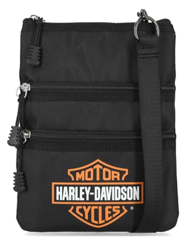 Harley-Davidson Women's Bar & Shield Nylon Crossbody Bag w/Adjustable Strap