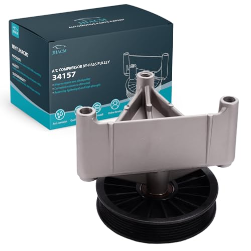 JHACM A/C Compressor Bypass Pulley OE:34157 Fits for Chevrolet Camaro 3.1L 5.0L 5.7L 1988 1989 1990 1991 1992, Pontiac Firebird 3.1L 5.0L 5.7L 1988 1989 1990 1991 1992