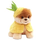 GUND Boo World's Cutest Dog Pineapple Outfit Plush Stuffed Dog Pomeranian, 9'