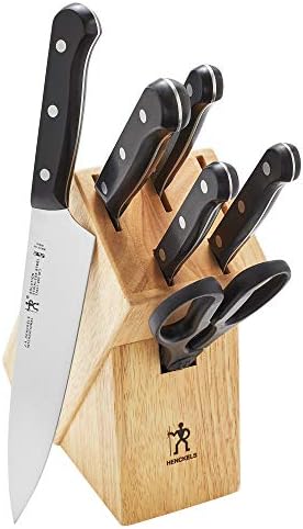 HENCKELS Solution Razor-Sharp 7-pc Knife Set, Chef Knife, Bread Knife,German Engineered Informed by 100+ Years of Mastery, Brown - Thumbnail 5
