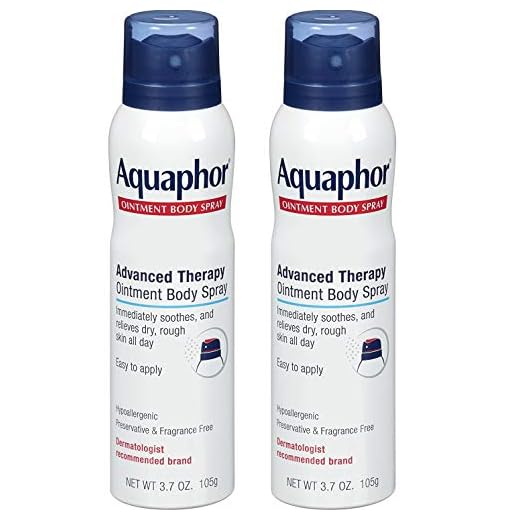 Aquaphor Ointment Body Spray - Moisturizes and Heals Dry, Rough Skin - 3.7 oz. Spray Can, 2 Pack