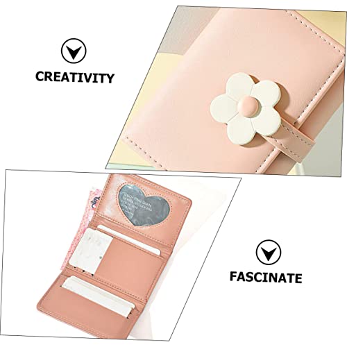 Packove Wallet Purse For Womens Wallet Carteras Para Wallets For Girls Floral Wallet Pu Change Purse Coin Bag For Children Decorative Coin Purse Gifts For Girls Simple Miss #TOP6