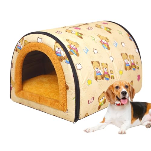 Nicho impermeable para perros cama suave de invierno 8